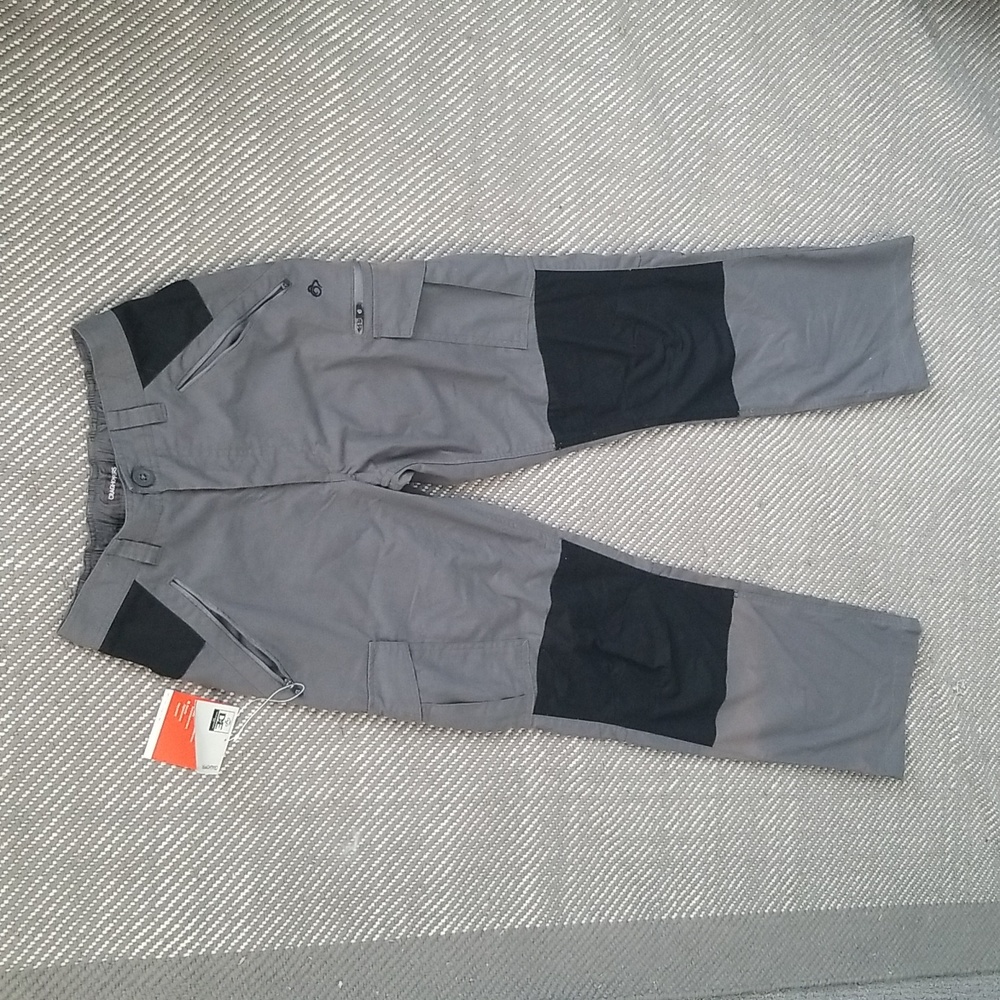New Hiking Double Knee Pants Craghoppers Womens 28x32 Gray Venturer
